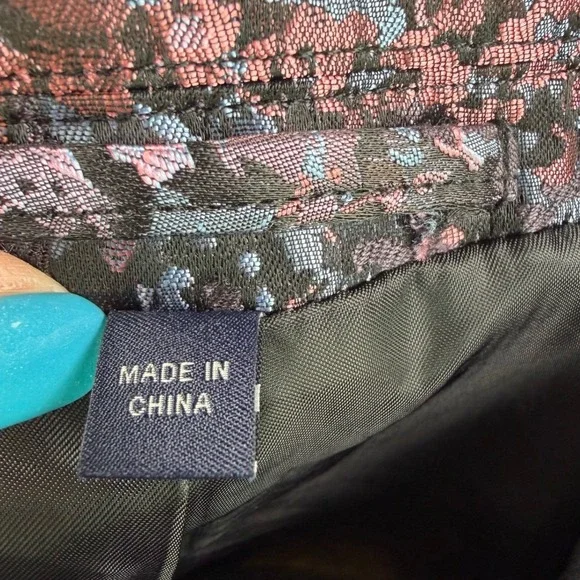 Jos. A. Bank Mens 40R Slim Fit Jacquard Floral Dinner Jacket Pink Pink Blue - Picture 6 of 12